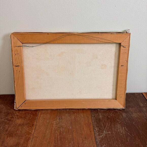 Vintage Mill House on River‎ in Country Scene Original Painting SIGNED DeMarko - Picture 7 of 9